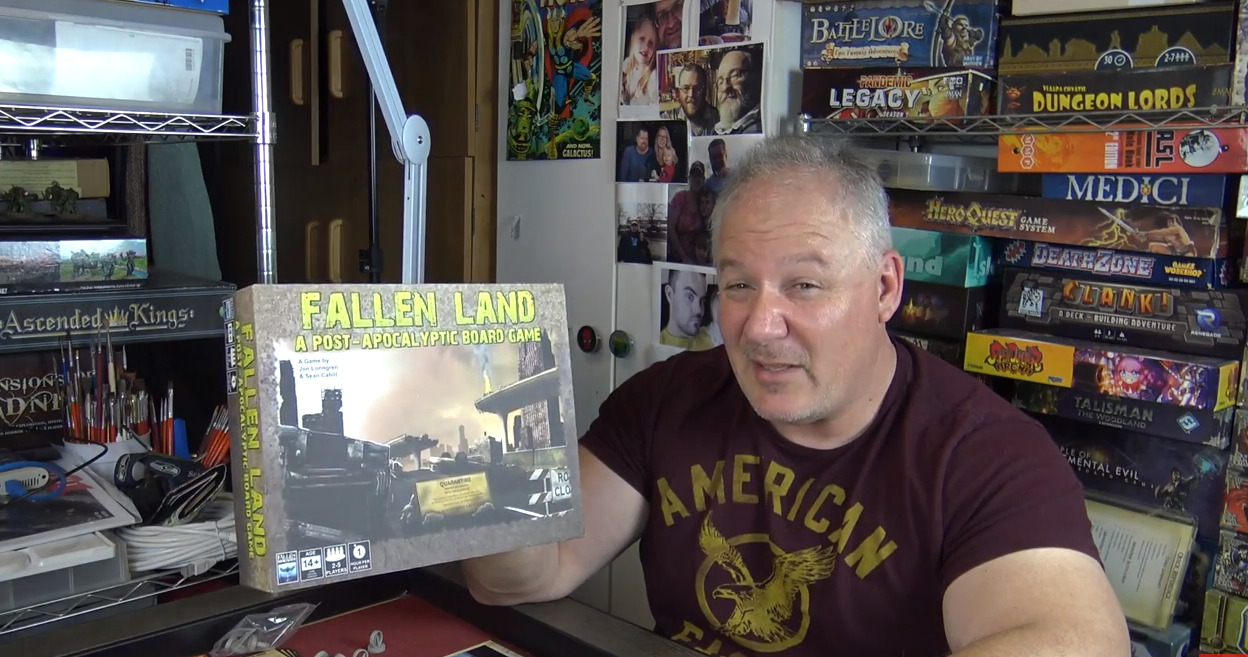 Rob Reviews – Fallen Land: A Post Apocalyptic Board Game